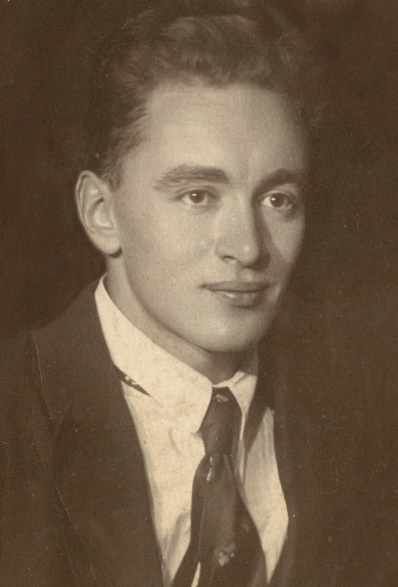 Ю. В. Воронцов, Москва, 1939 г.