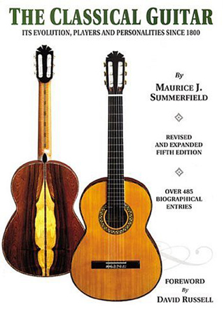 Maurice J. Summerfield. The classical guitar: its evolution, players and personalities since 1800"