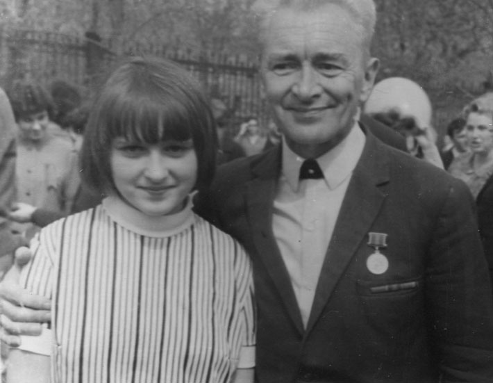 Ю. В. Воронцов и Людмила Зайцева (Красюкова), 1.05.1970