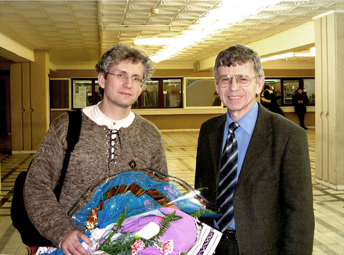 Е. М. Гридюшко и П. И. Румянцев (Гомель, 2006)
